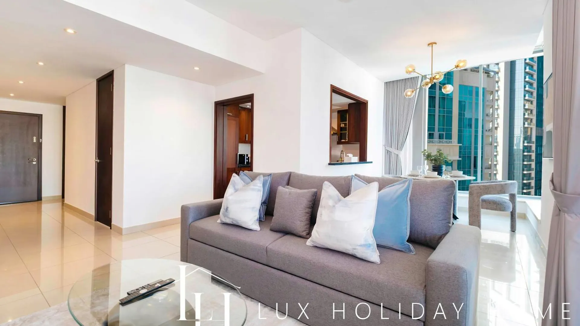 Lux The Burj Khalifa Fountain View Suite Dubai Apartment