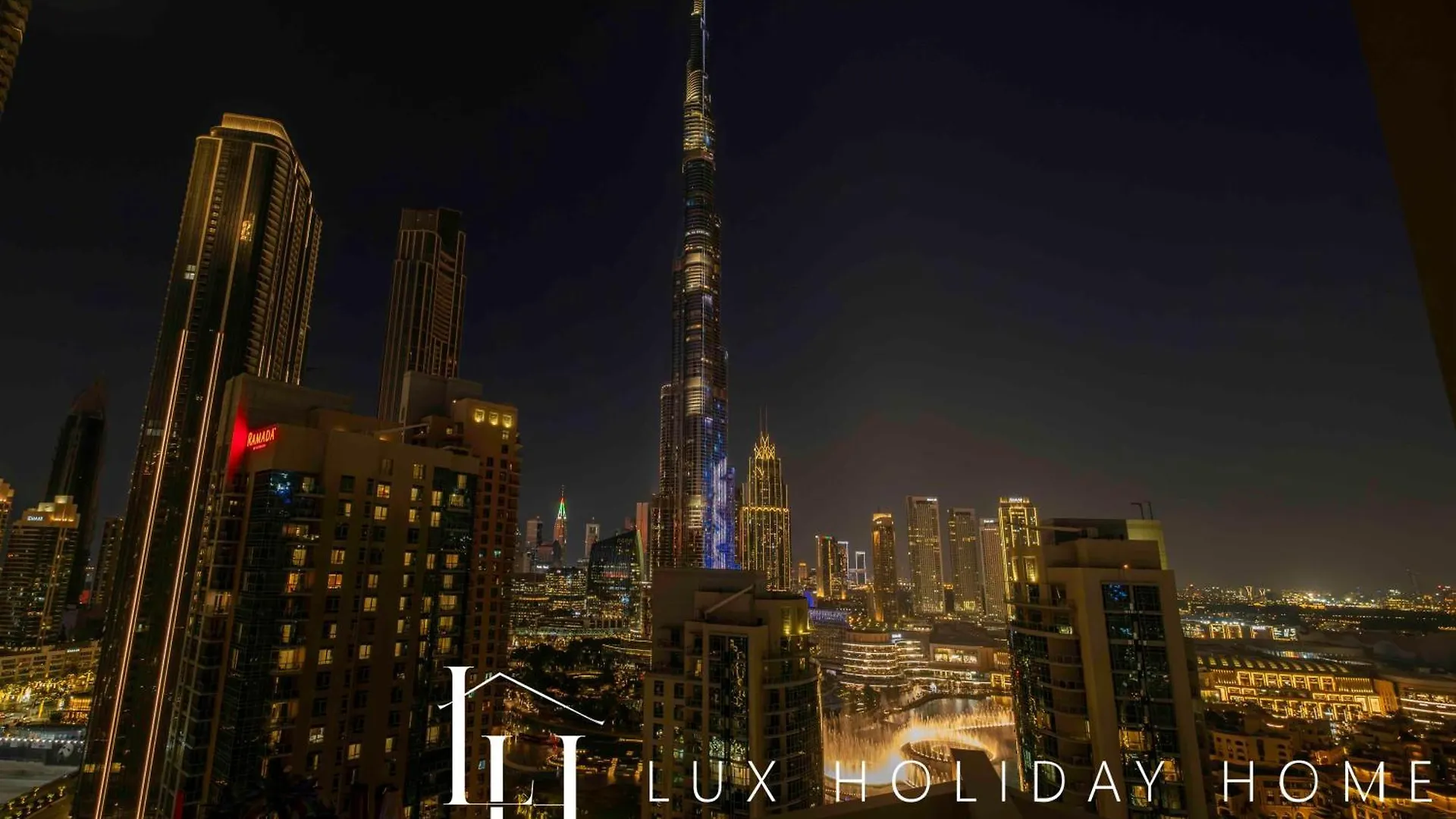 Apartment Lux The Burj Khalifa Fountain View Suite Dubai United Arab Emirates