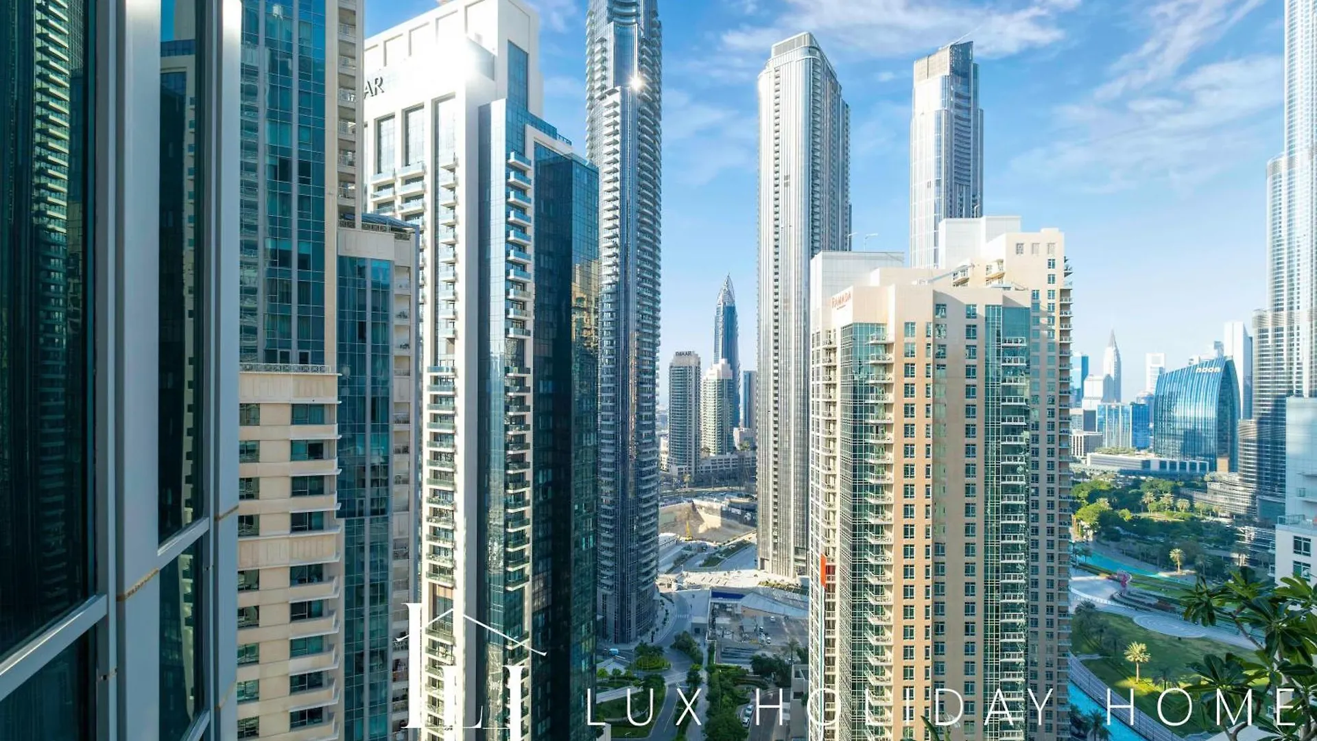 Lux The Burj Khalifa Fountain View Suite Dubai Apartment