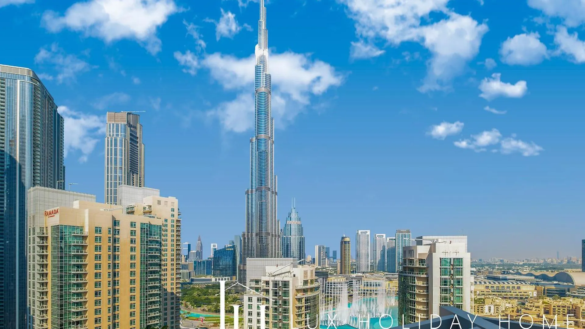 Apartment Lux The Burj Khalifa Fountain View Suite Dubai
